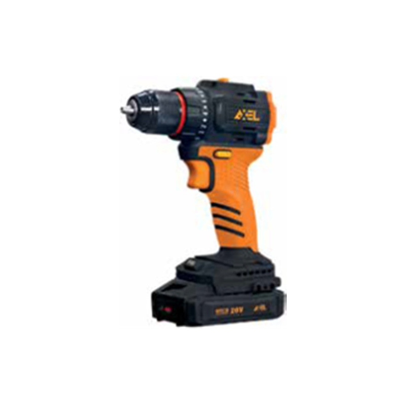 Trapano Avvitatore 20 V Brushless  Axel Fu20601 2 Batterie 2.0 Ah