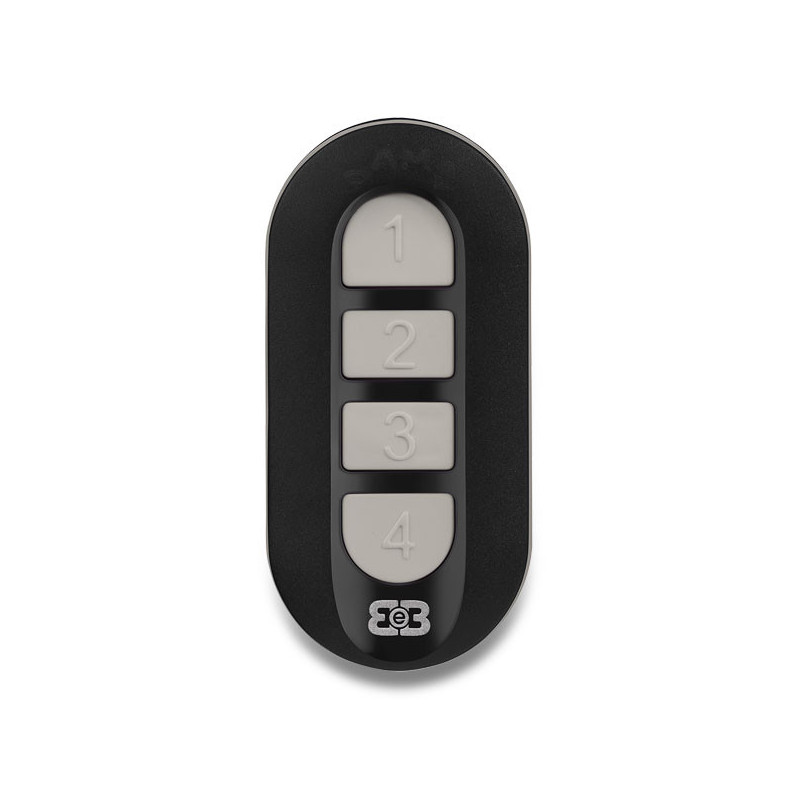 Radiocomando Universale BeB Avatar 433 cod.fissi e rolling code 4 tasti
