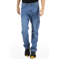Pantaloni Jeans da Lavoro Multitasche Rica Lewis JobL Fiberflex light