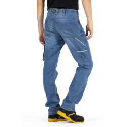 Pantaloni Jeans da Lavoro Multitasche Rica Lewis JobL Fiberflex light